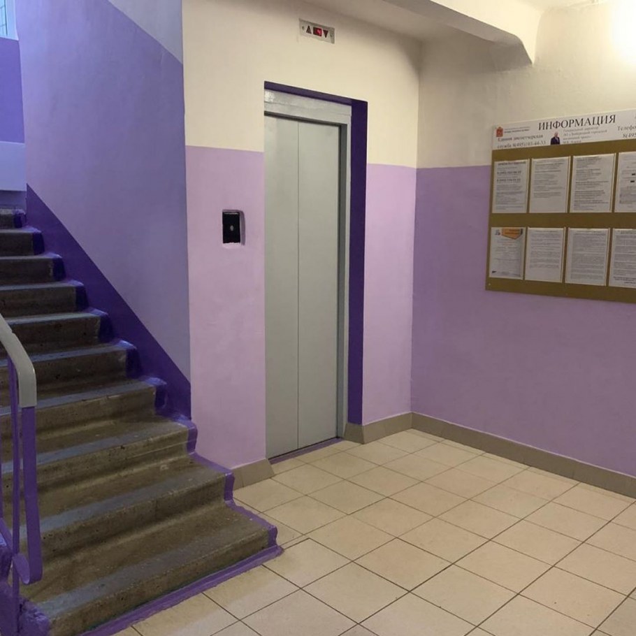 Декорация подъезда