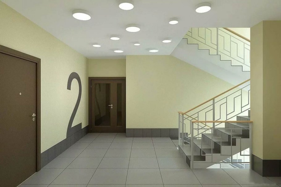 Отделка подъезда