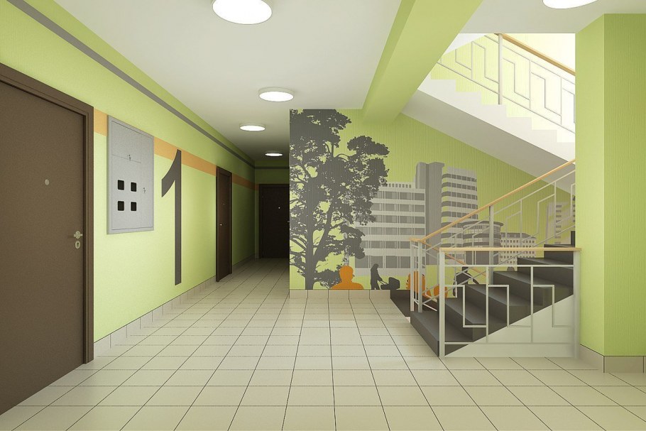 Современные подъезды