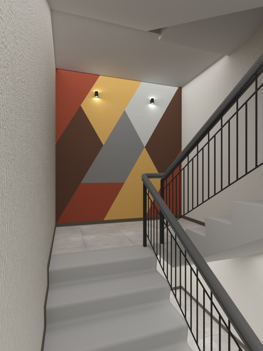 Отделка подъезда