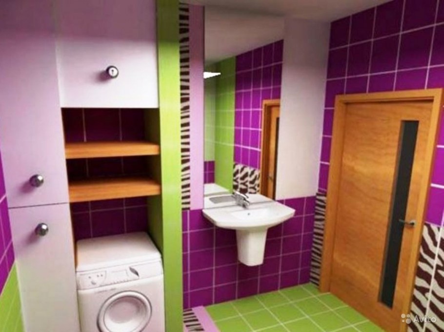 Совместный санузел дизайн