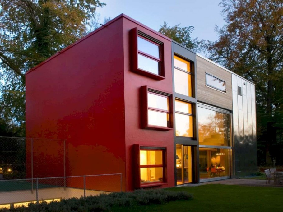 Яркие цвета в архитектуре