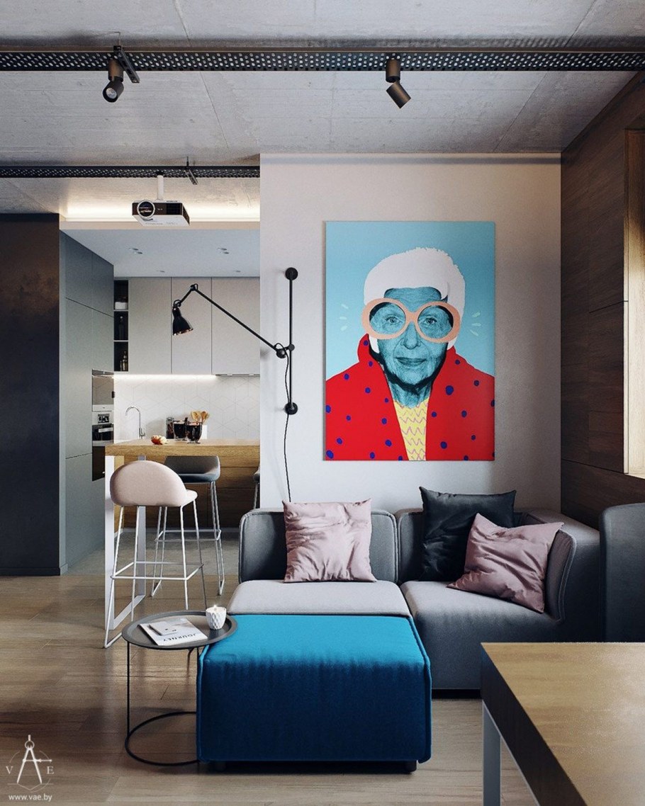 Стиль поп-арт в интерьере