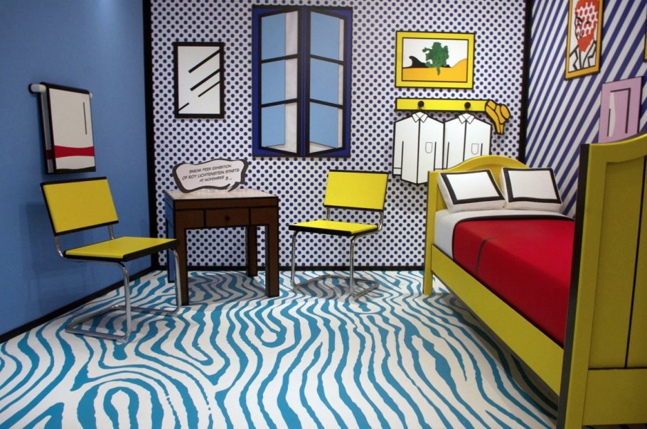 Поп-арт в интерьере