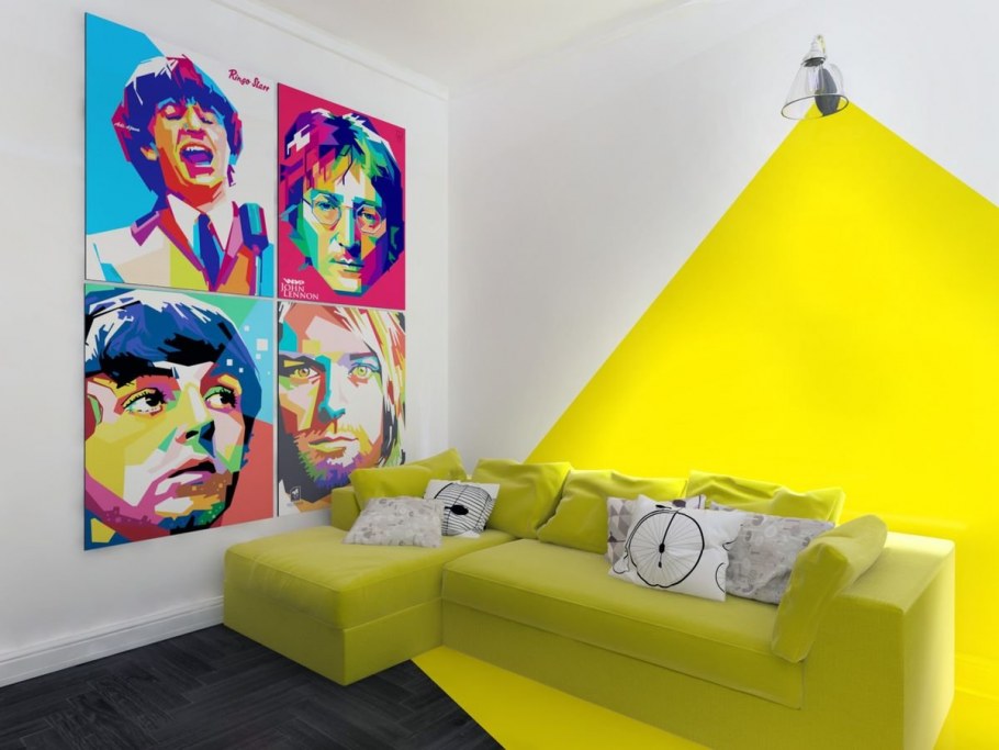 Рой Лихтенштейн спальня в Арле