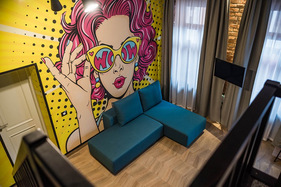 Стиль интерьера онто арт