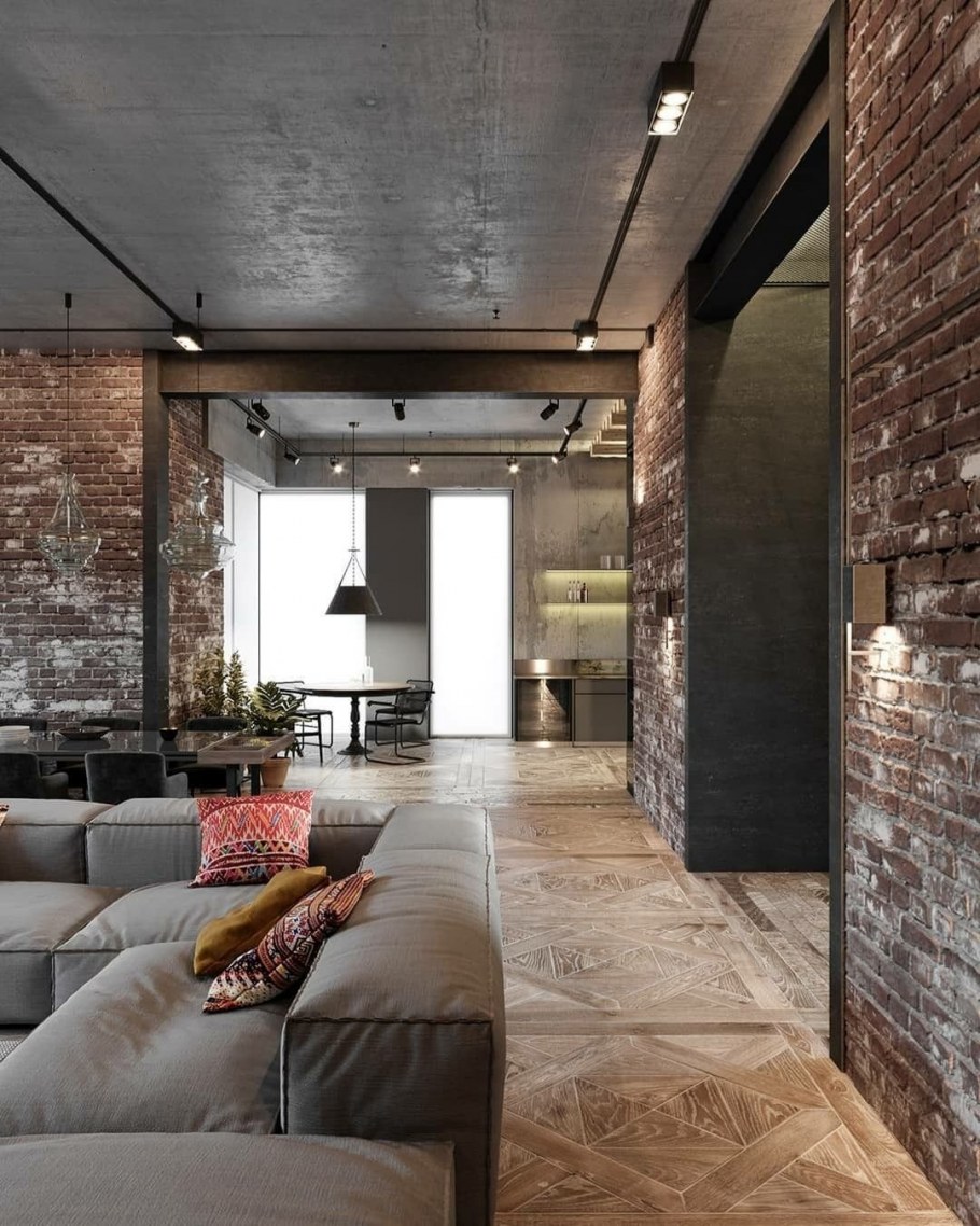 Интерьер лофт