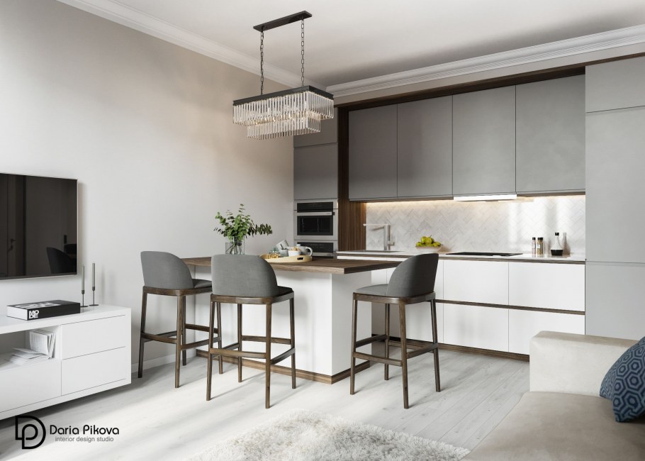 Кухня евродвушка пик