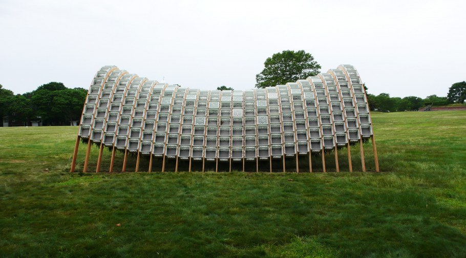 Грядки в пластиковых ящиках