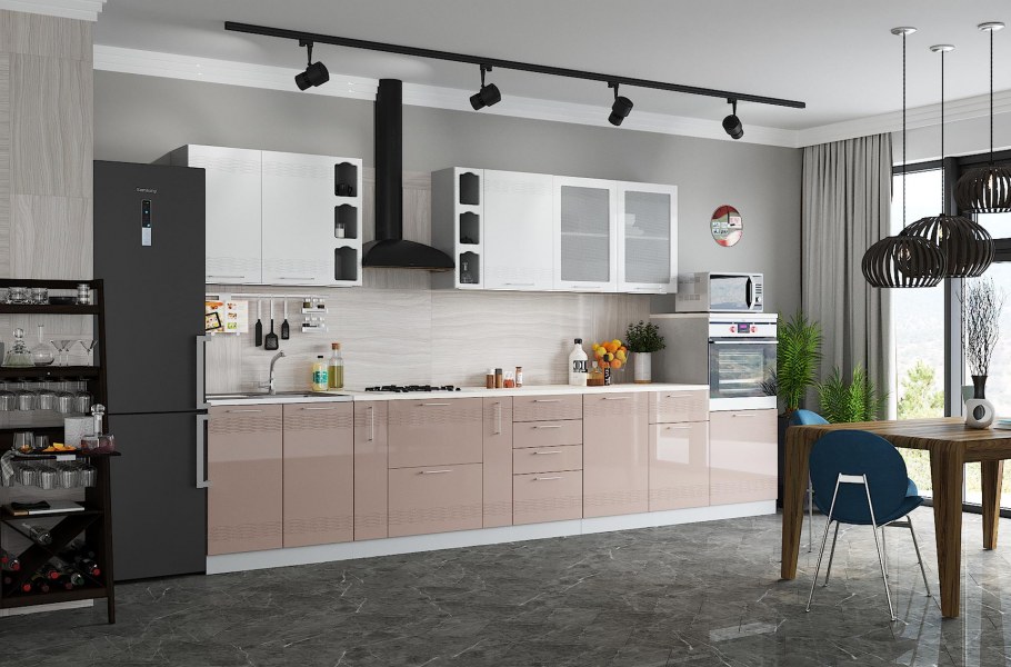 Фасады кухни мокко 1221