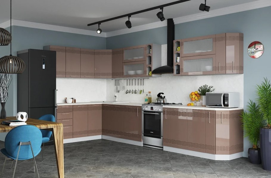 Кухонный гарнитур София мокко