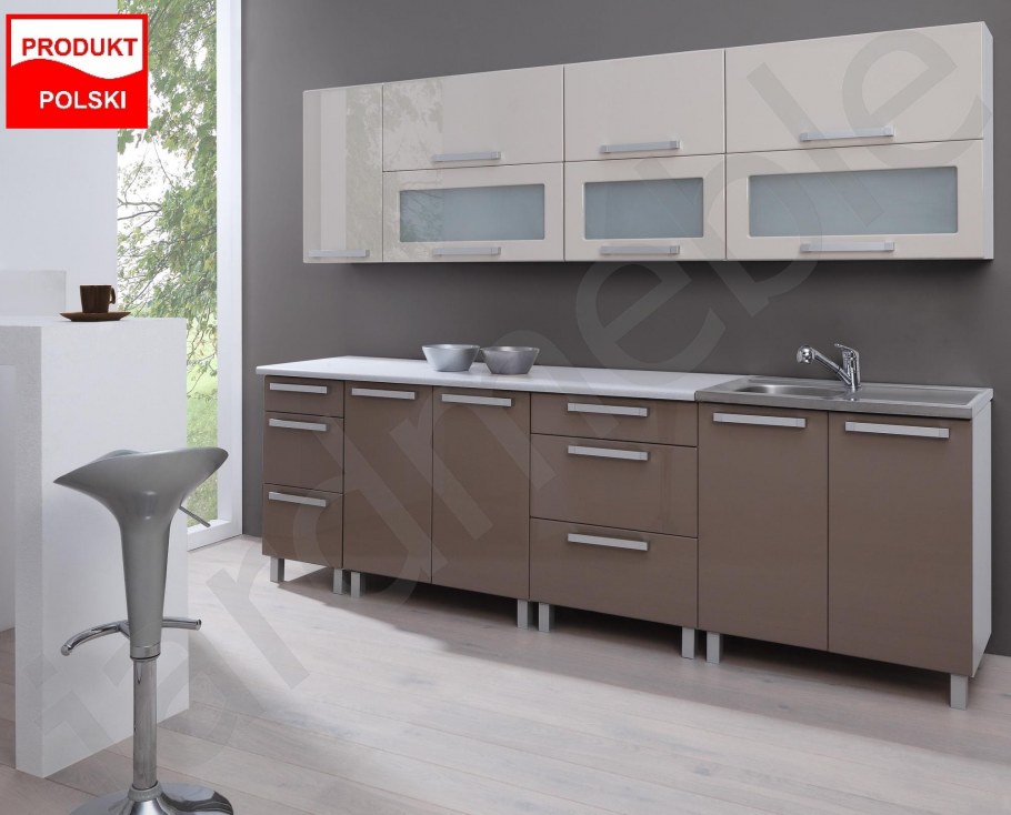 Кухня супермат капучино