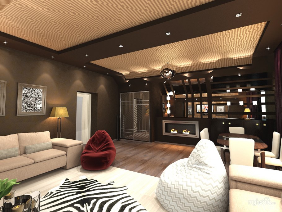 Красивая комната отдыха