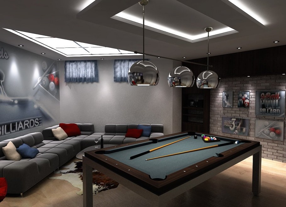 Современная комната отдыха