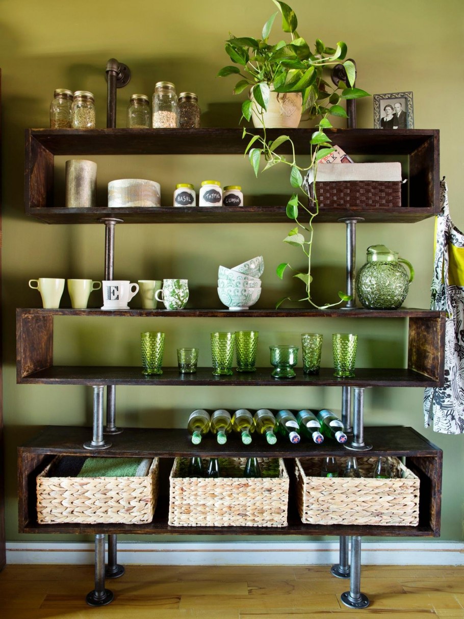 Декорированные полки