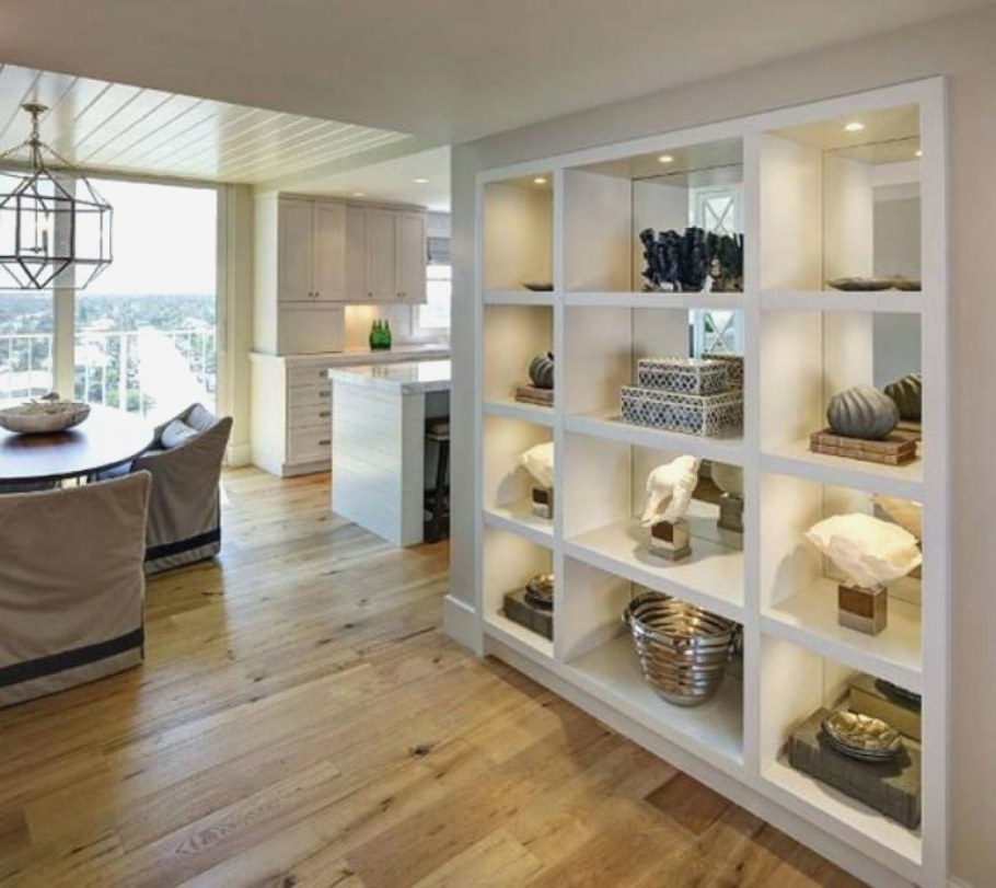 Красивые стеллажи для кухни