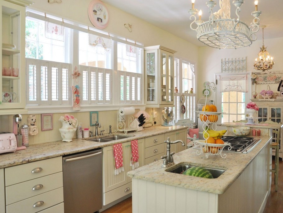 Шебби Шик мебель кухня