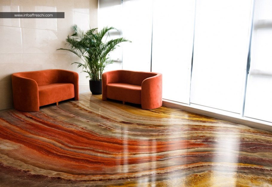 Стеклянный пол в интерьере