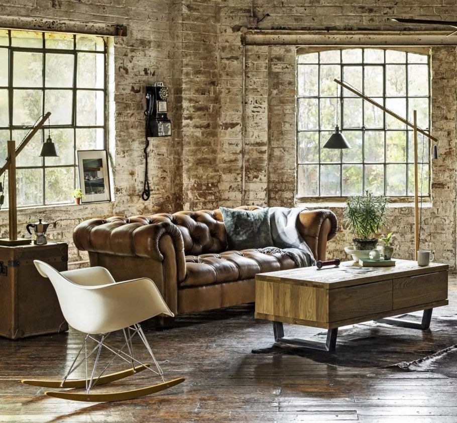 Стиль лофт Нью-Йорк