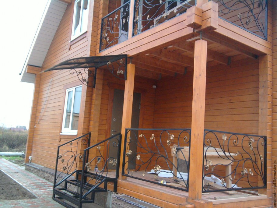 Ограждения из ДПК для террасы 1100 320