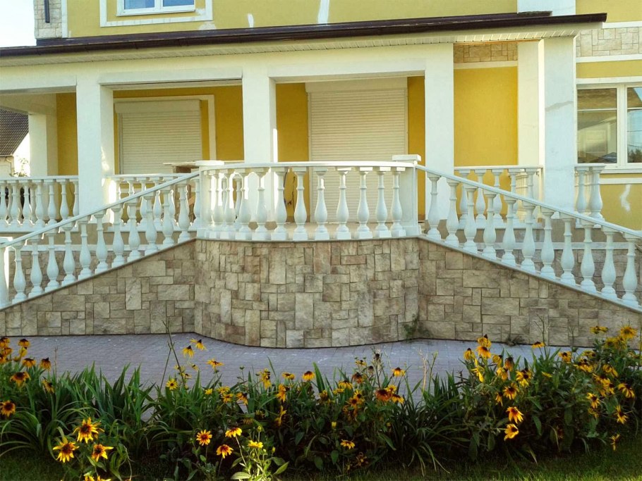 Мрамор из бетона по технологии Систром