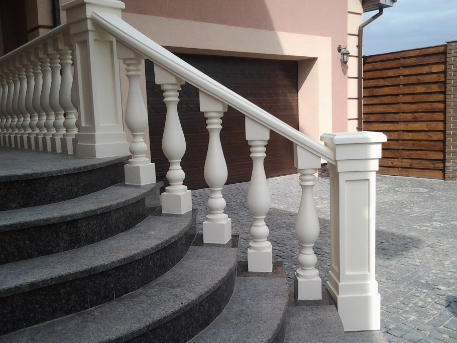 Плоские балясины для веранды