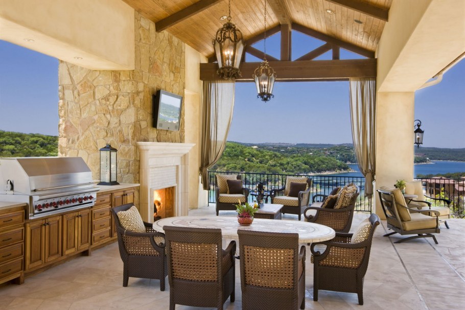 Терраса в средиземноморском стиле