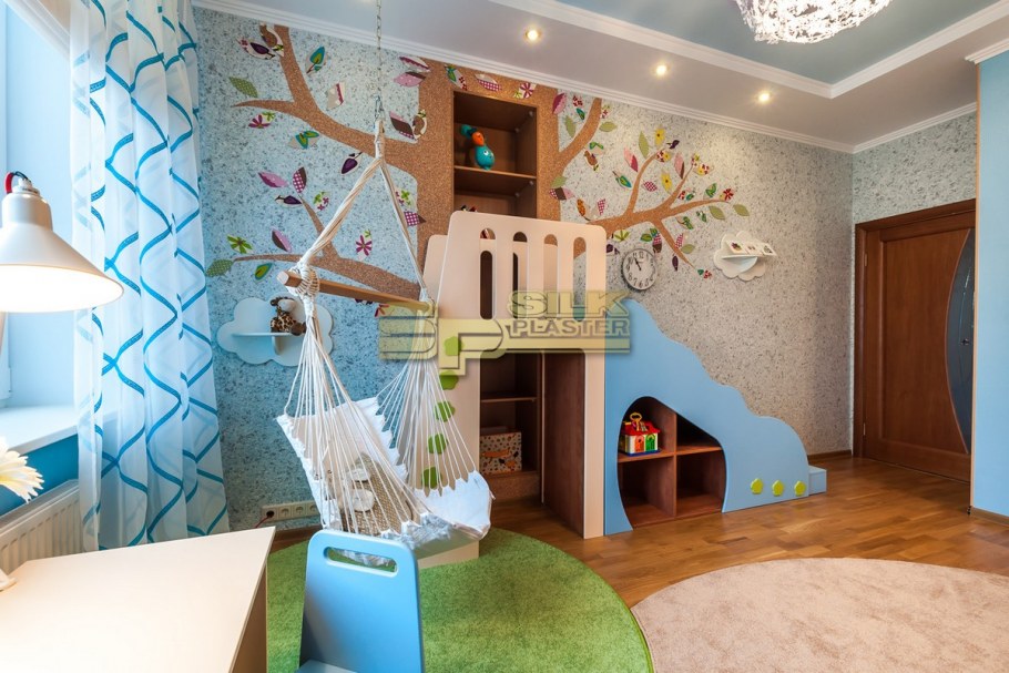 Silk Plaster в интерьере