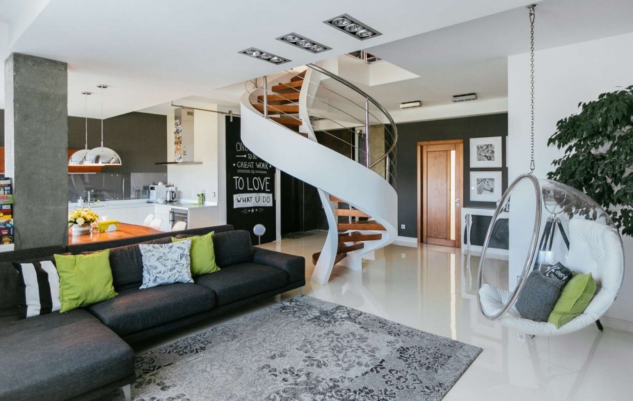 Шикарная двухуровневая квартира