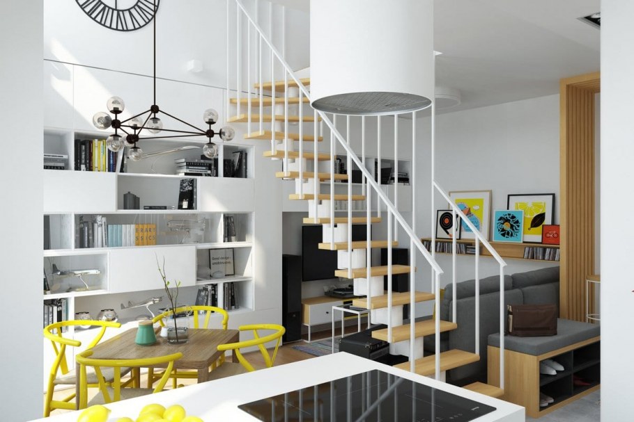 Двухэтажная квартира