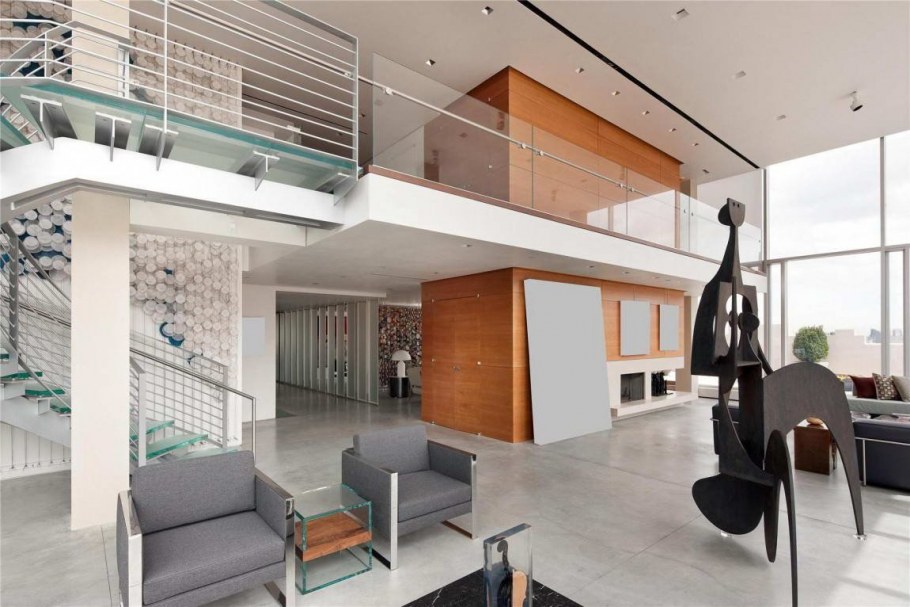 Интерьер двухэтажной квартиры