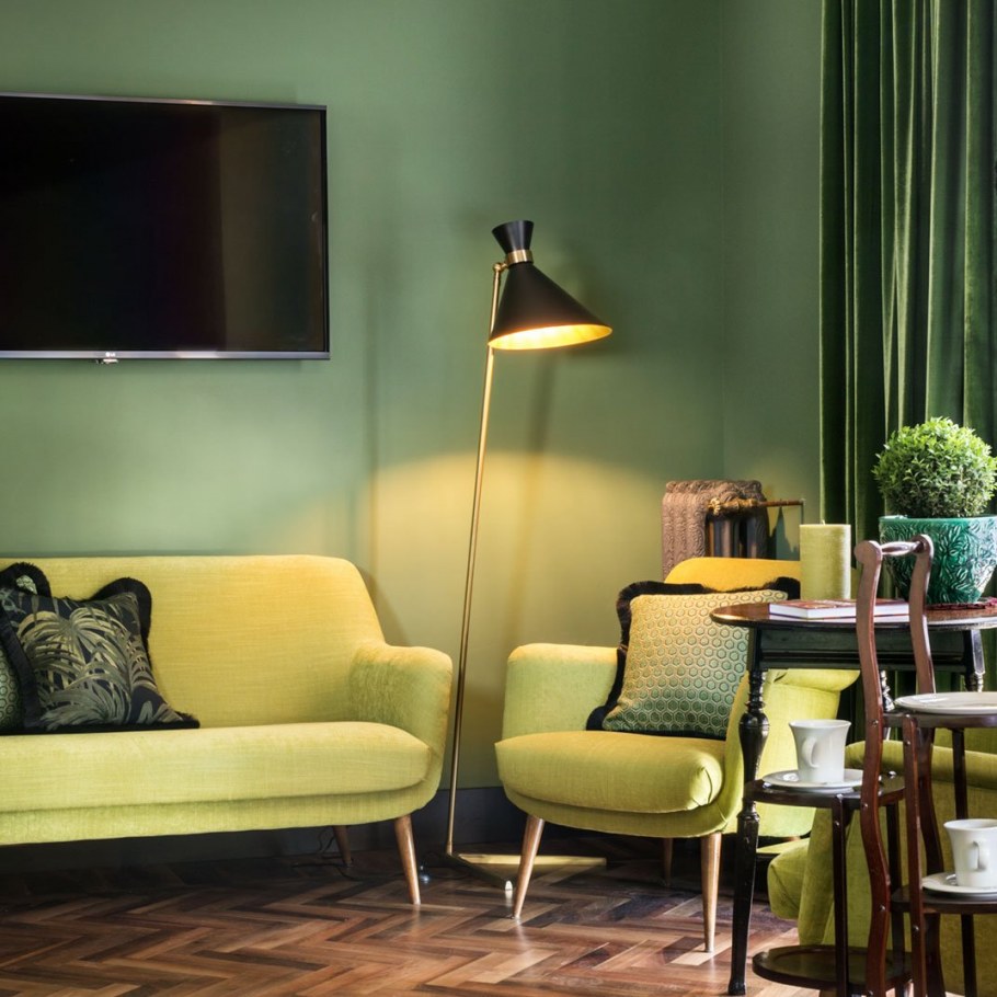 Серо оливковый цвет в интерьере