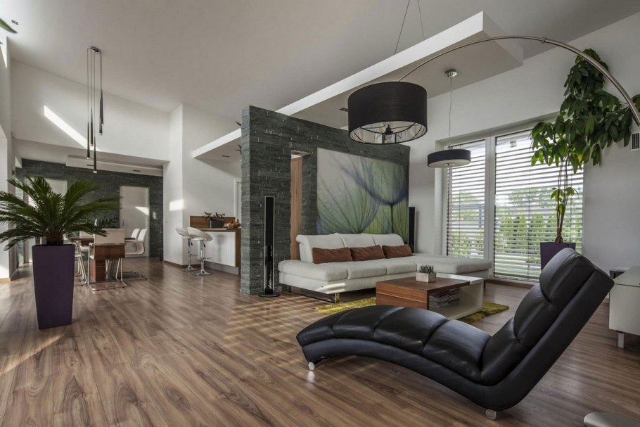 Интерьер одноэтажного дома