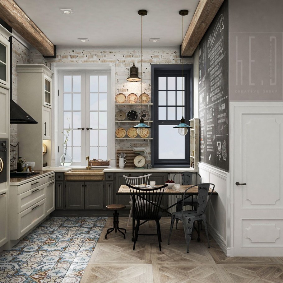 Кухня в голландском стиле