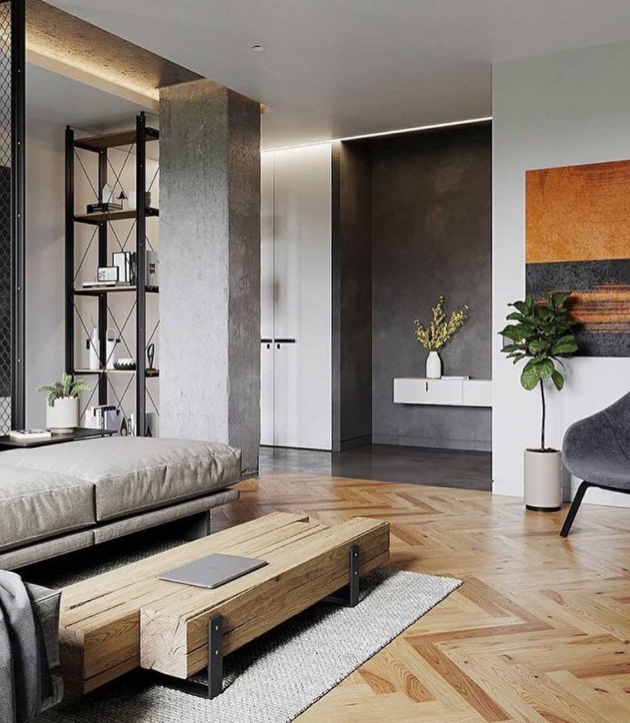 Современный интерьер в стиле лофт