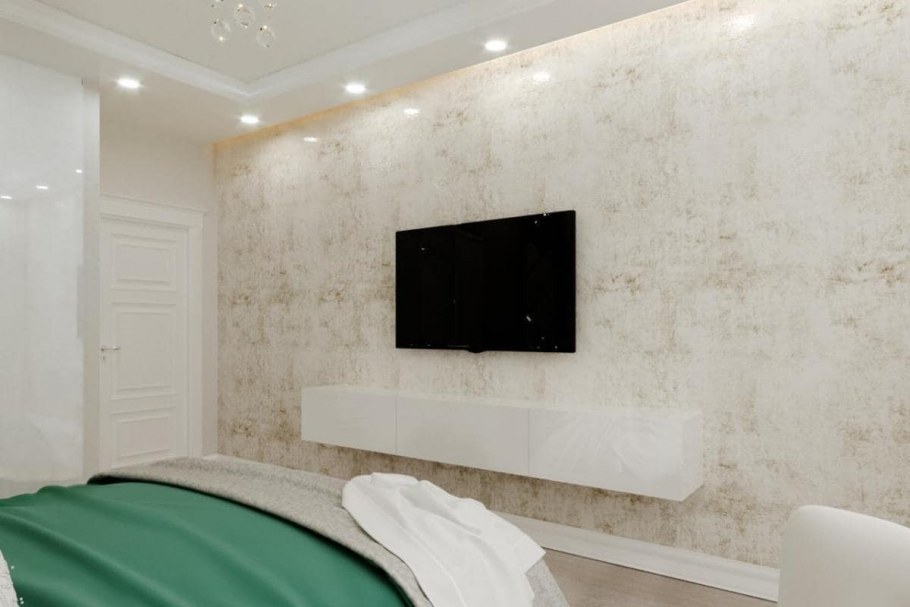 Гипсовая плитка с венецианской штукатуркой