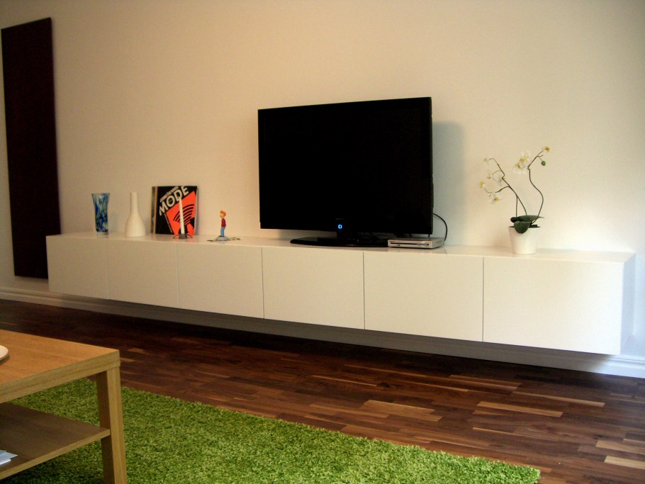 Подвесная тумба под телевизор ikea