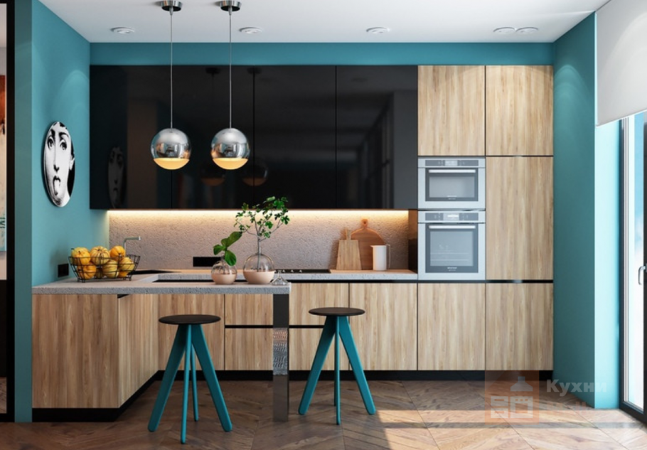 Желтые кухни