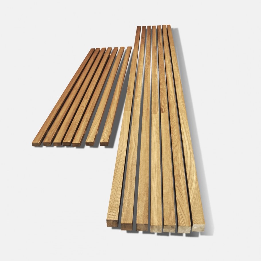 Рейка Баффель орех шпон