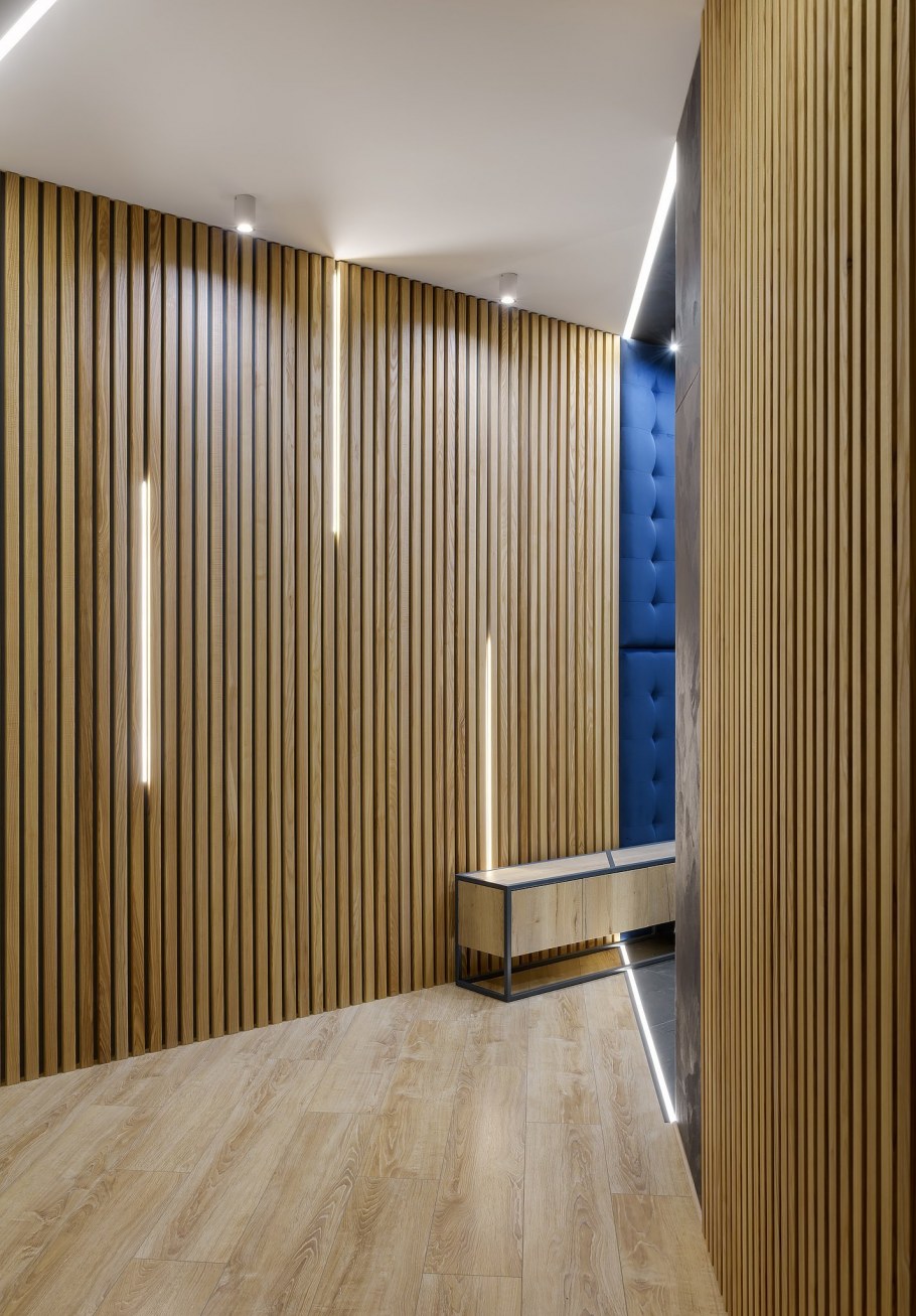 МДФ панель "вертикальные рейки" h2530