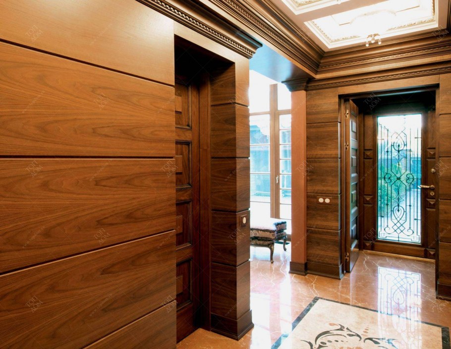 Рейки в прихожей