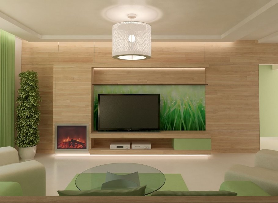 Гостиная в стиле эконом класса