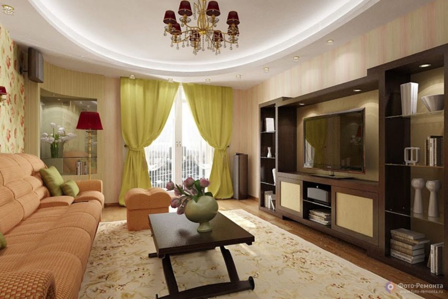 Отделка комнаты в квартире