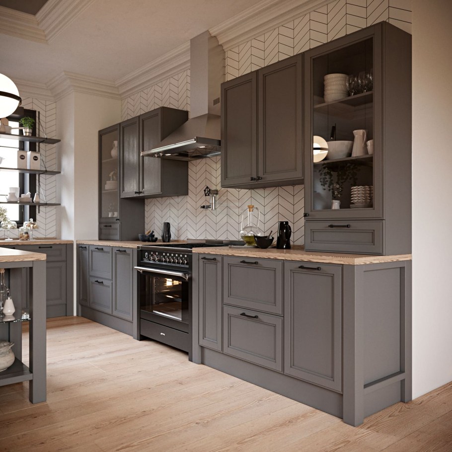 Кухня фасады ЛДСП Эггер