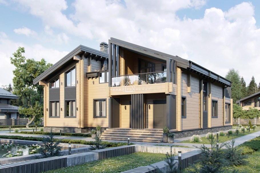 Дом из клееного бруса Starkwood