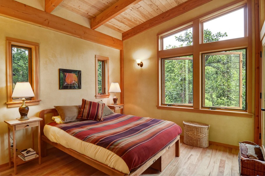 Кухня в деревянном доме