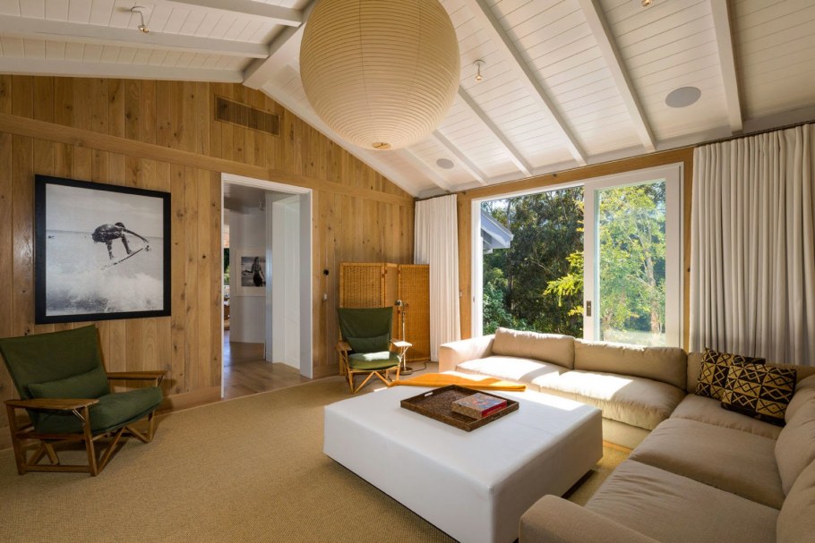 Деревянный коттедж интерьер