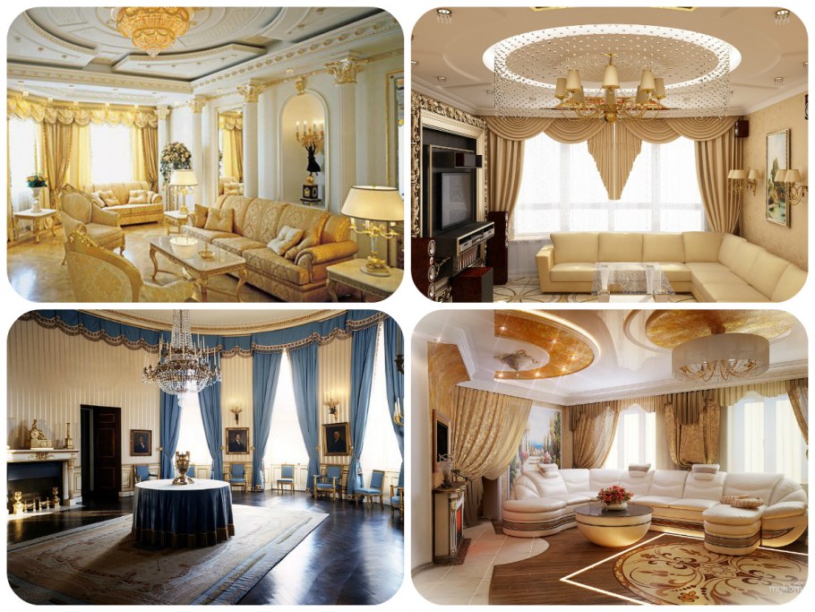 Гостиная Ампир Барокко