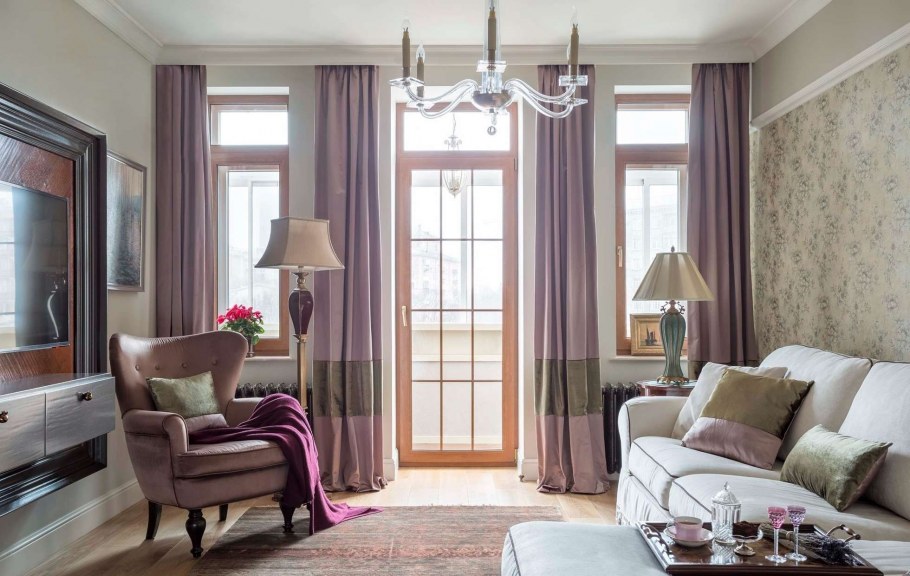 Шторы в интерьере