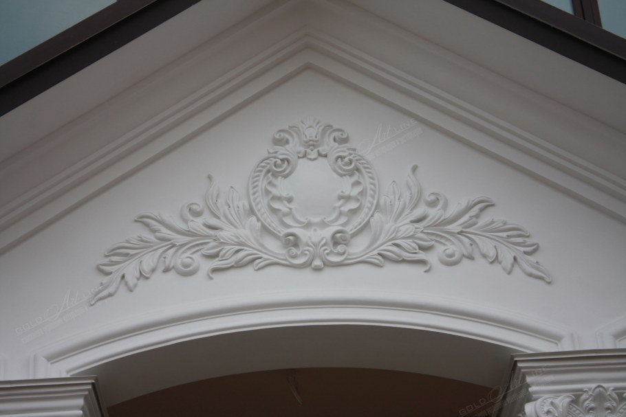 Фасады из гипсовой лепнины